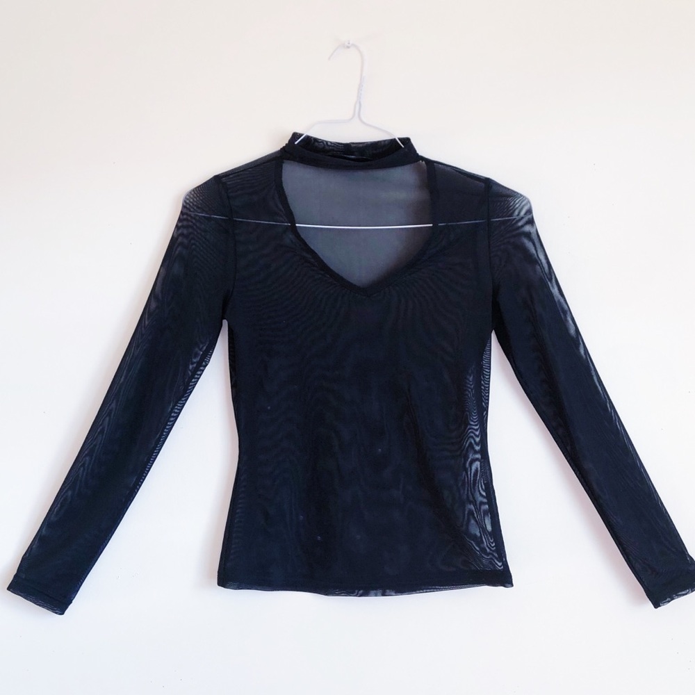 Sheer Cut Out Top